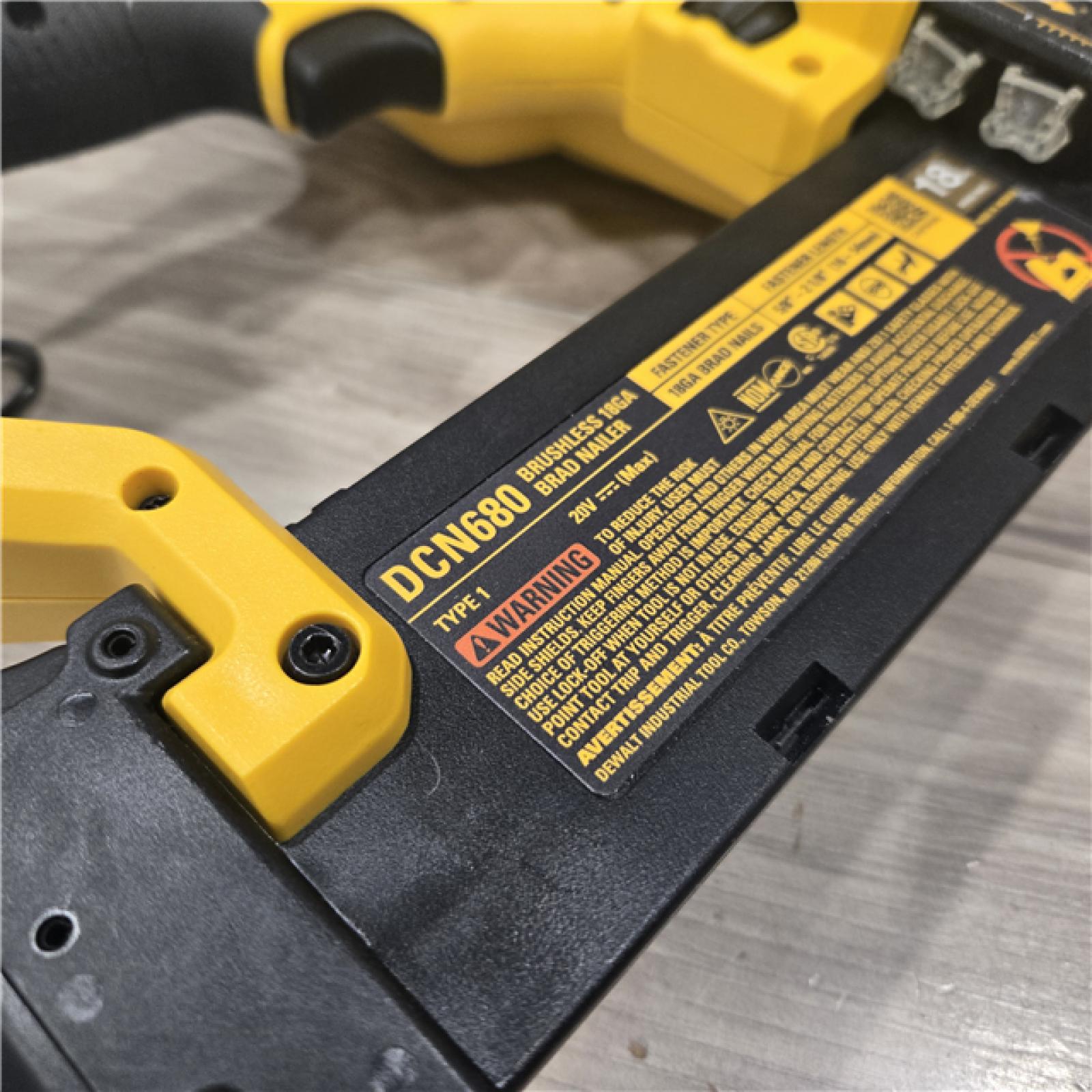 AS-IS DeWalt 20V MAX XR Cordless 18-Gauge Brad Nailer (Tool Only)