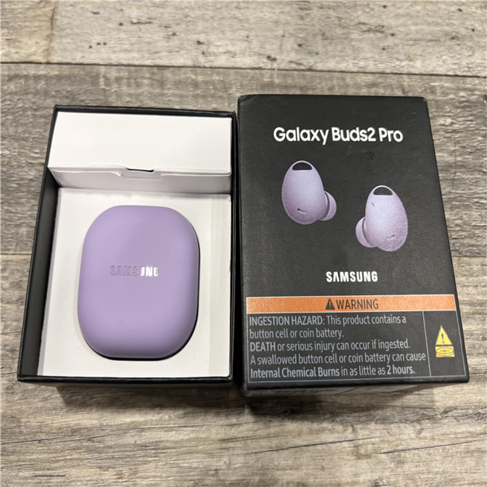 Samsung - Galaxy Buds2 Pro True Wireless Earbud Headphones - Bora Purple