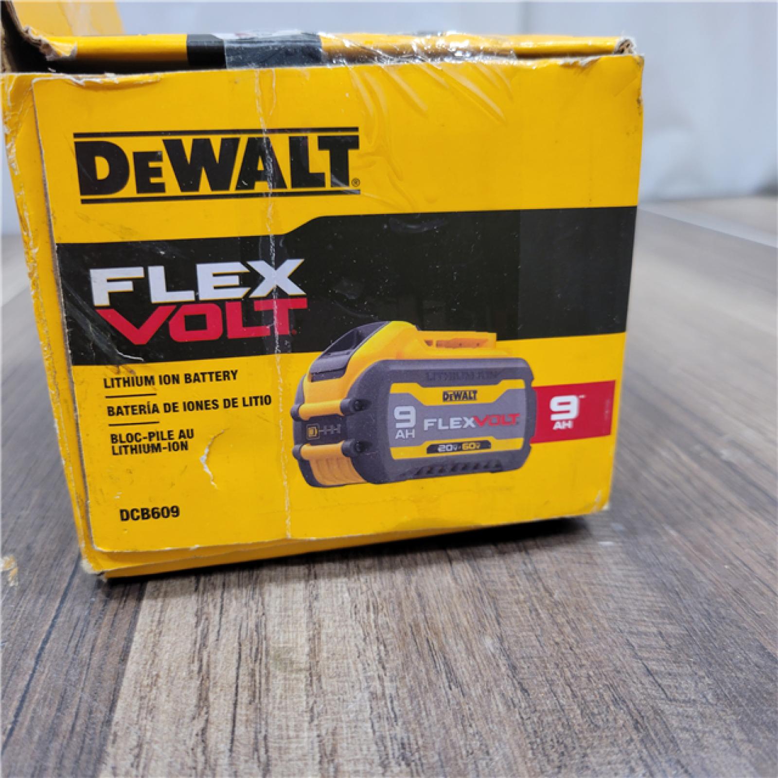 AS-IS Dewalt DWLTDCB609 Dewalt DCB609 FLEXVOLT 20V/60V MAX* B