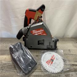 LIKE NEW - Milwaukee  FUEL 18V Lithium-Ion Cordless Brushless 6-1/2 in. Plunge Cut Track Saw (Tool-Only)