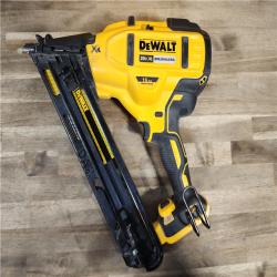 HOUSTON LOCATION - AS-IS DEWALT 20V MAX XR 15 Ga. Cordless 34 Deg Nailer 20 V