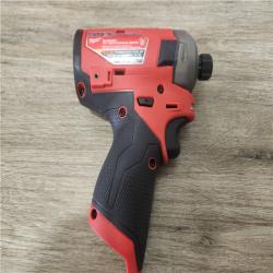 Phoenix Location NEW Milwaukee M12 FUEL SURGE 12V Lithium-Ion Brushless Cordless 1/4 in. Hex Impact Driver Compact Kit w/Two 2.0Ah Batteries, Bag