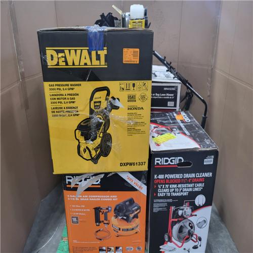 CALIFORNIA AS-IS OUTDOOR POWER EQUIPMENT