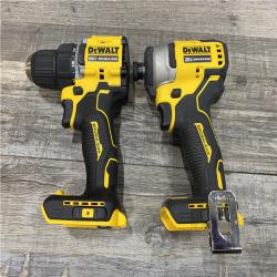 AS-IS DEWALT ATOMIC 20-Volt MAX Lithium-Ion Cordless Combo Kit