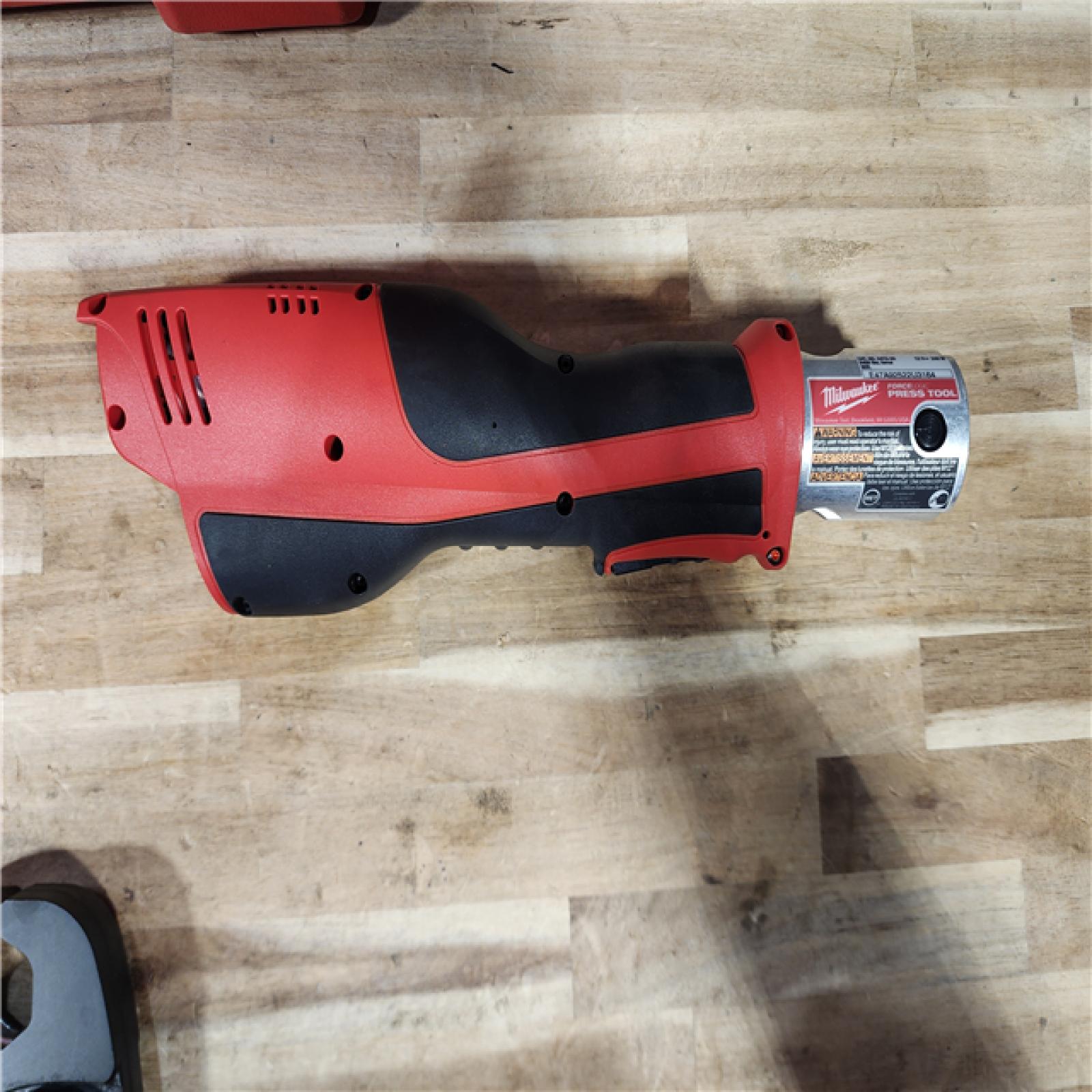 HOUSTON LOCATION - AS-IS (APPEARS LIKE NEW) M12 12-Volt Lithium-Ion Force Logic Cordless Press Tool Kit (3 Jaws Included) with Two 1.5 Ah Battery and Hard Case