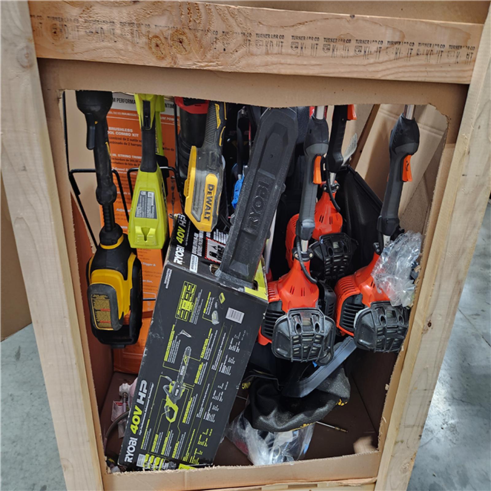 CALIFORNIA AS-IS OUT DOOR POWER EQUIPMENT
