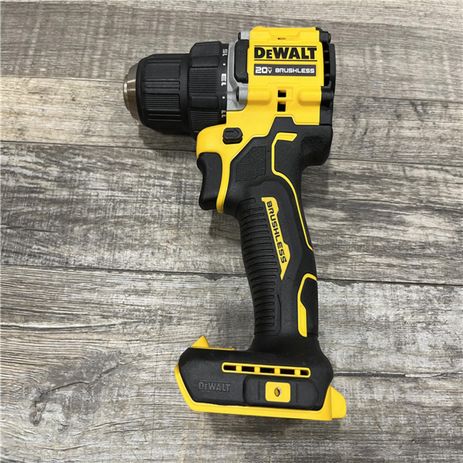 AS-IS DEWALT Atomic 20V Lithium-Ion Cordless Compact 1/2 in. Drill/Driver Kit