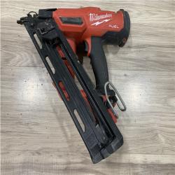 AS-IS Milwaukee FUEL 18V Lithium-Ion Brushless Cordless Gen II 15-Gauge Angled Nailer (Tool-Only)