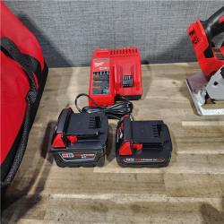 HOUSTON LOCATION - AS-IS Milwaukee 3 Tool Combo Kit W/ (2) Battery & Charger