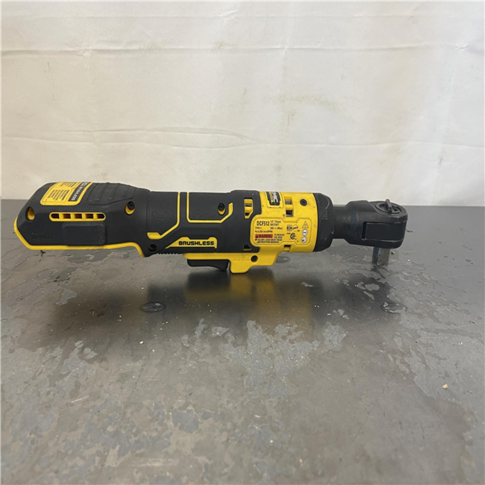 AS-IS- DeWalt ATOMIC 20V MAX Cordless 1/2 in. Ratchet (Tool Only)