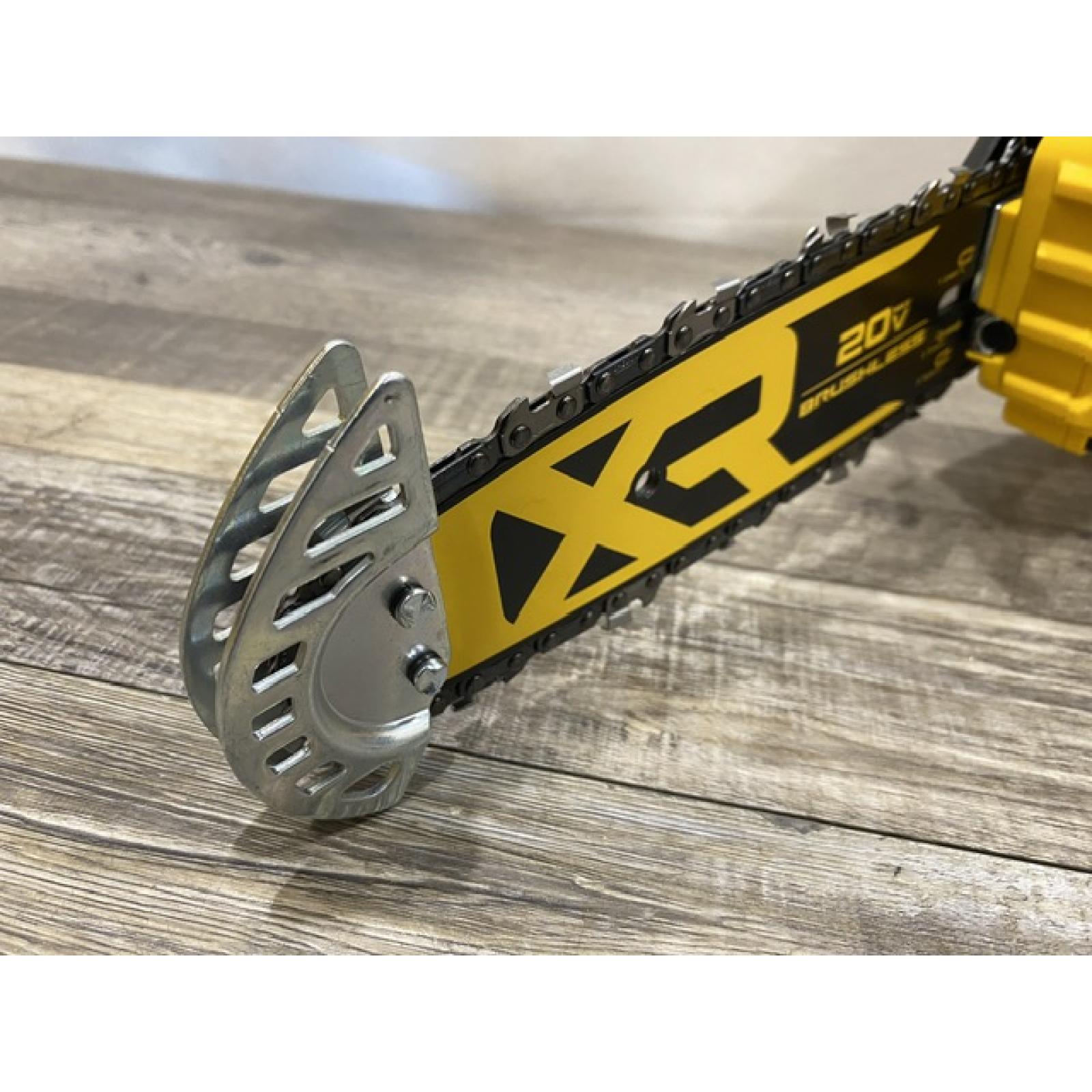 AS-IS DEWALT 20V MAX 8 in. Brushless Cordless Battery Powered Pruning Chainsaw (Tool Only)