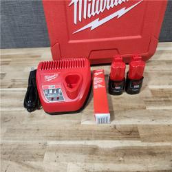 HOUSTON LOCATION - AS-IS M12 12-Volt Lithium-Ion Cordless PEX Expansion Tool Kit with (2) 1.5 Ah Batteries  (3) Expansion Heads and Hard Case
