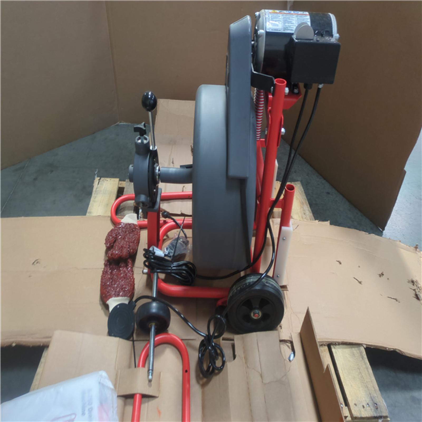 California AS-IS Ridgid K-750 Drain Cleaning Machine
