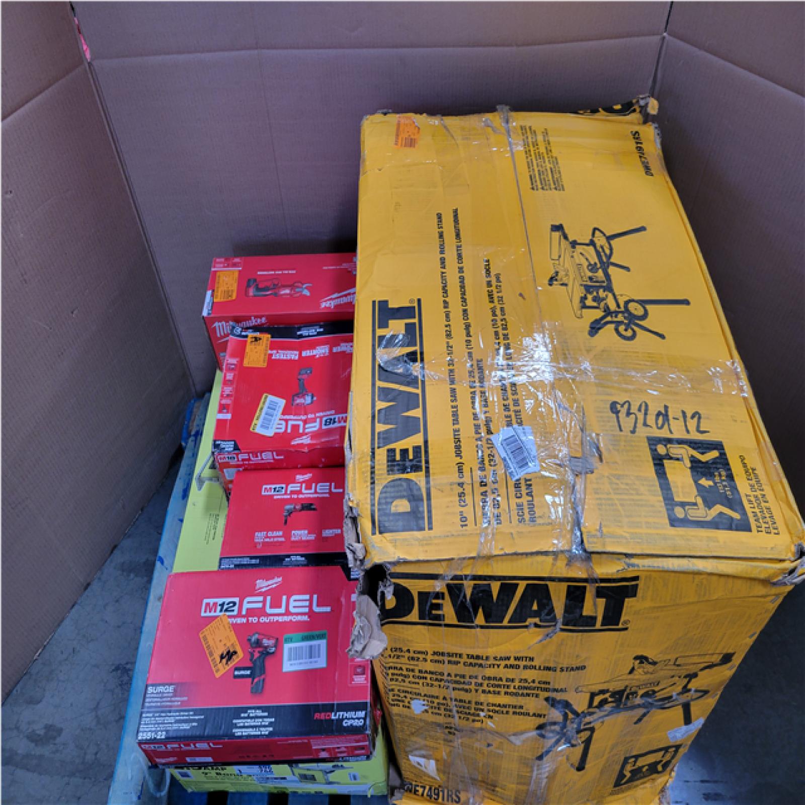 CALIFORNIA AS-IS TOOL PALLET