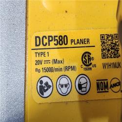 HOUSTON LOCATION - AS-IS DEWALT DCP580B 20V MAX Lithium Ion Brushless Planer (TOOL ONLY)