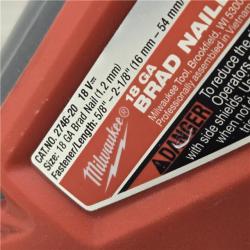 AS-IS Milwaukee M18 FUEL 18 Gauge Brad Nailer (TOOL ONLY)