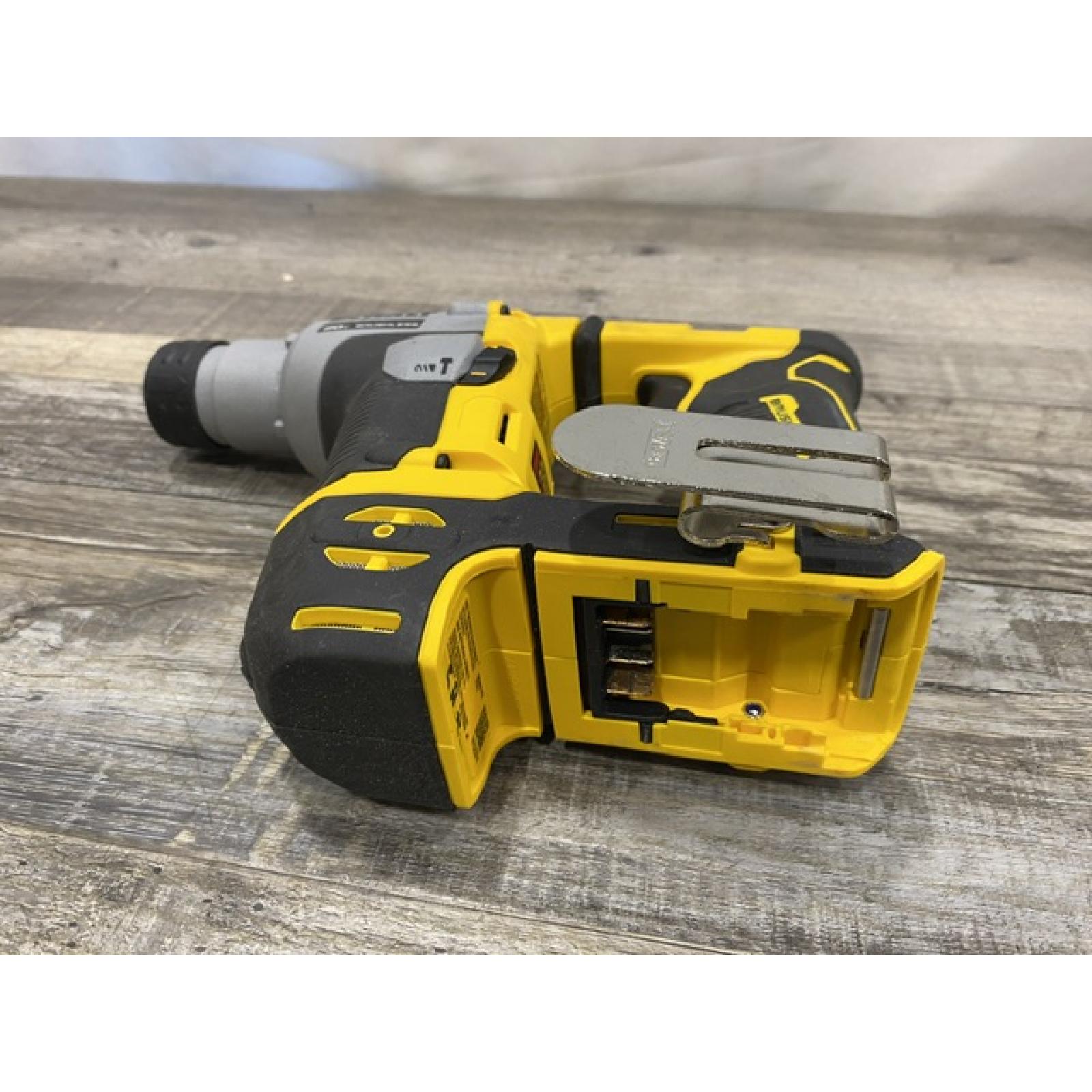 AS-IS DEWALT ATOMIC 20V MAX Cordless Brushless Ultra-Compact 5/8 in. SDS Plus Hammer Drill (Tool Only)