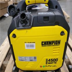 CALIFORNIA AS-IS CHAMPION PORTABLE GENERATOR 4500