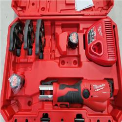 CALIFORNIA AS-IS MILWAUKEE M12 FORCE LOGIC PRESS TOOL
