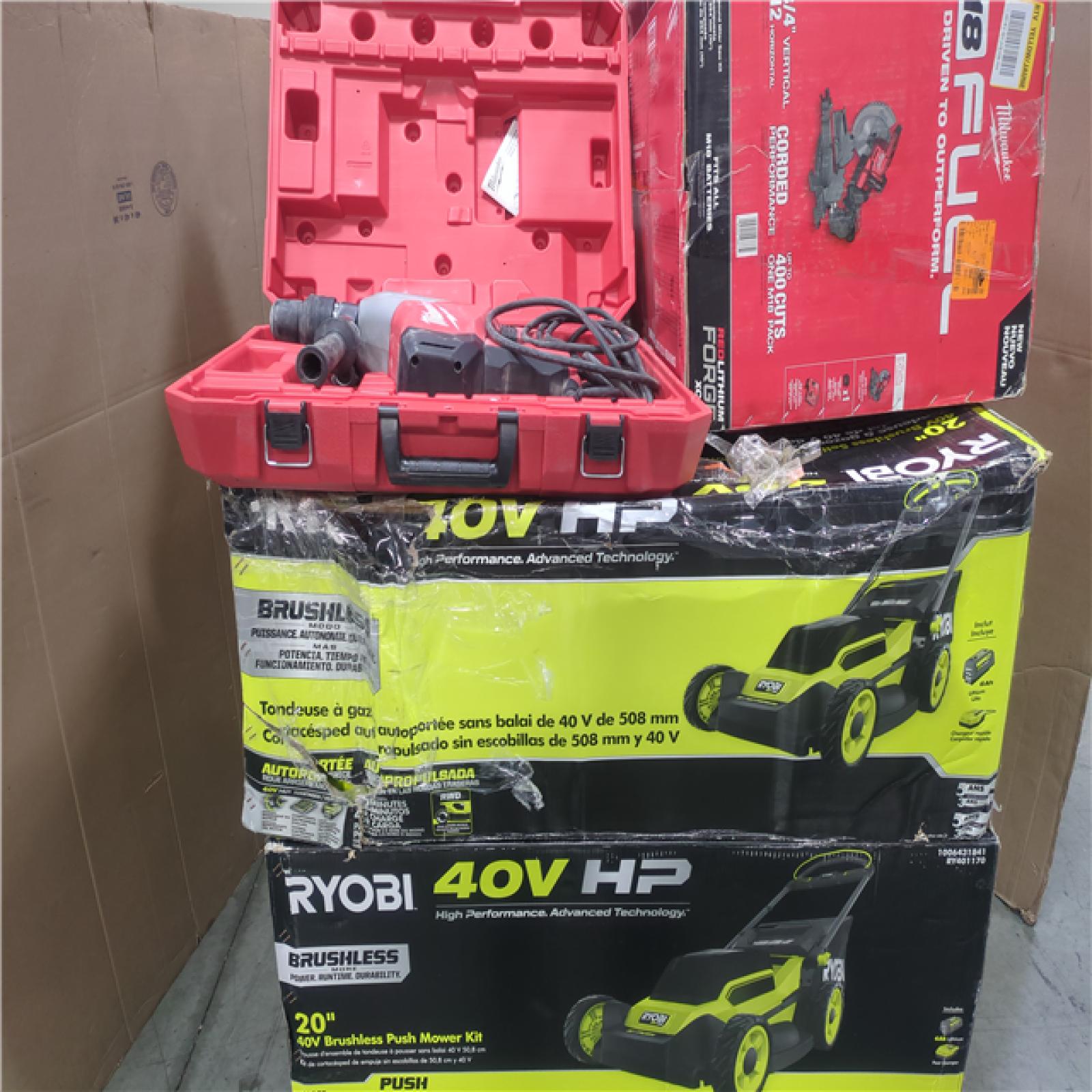 CALIFORNIA AS-IS TOOL PALLET