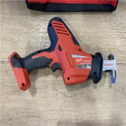 AS-IS Milwaukee M18 18-Volt Lithium-Ion Cordless Hackzall Reciprocating Saw W/ M18 Starter Kit W/ (1) 5.0Ah Battery and Charger