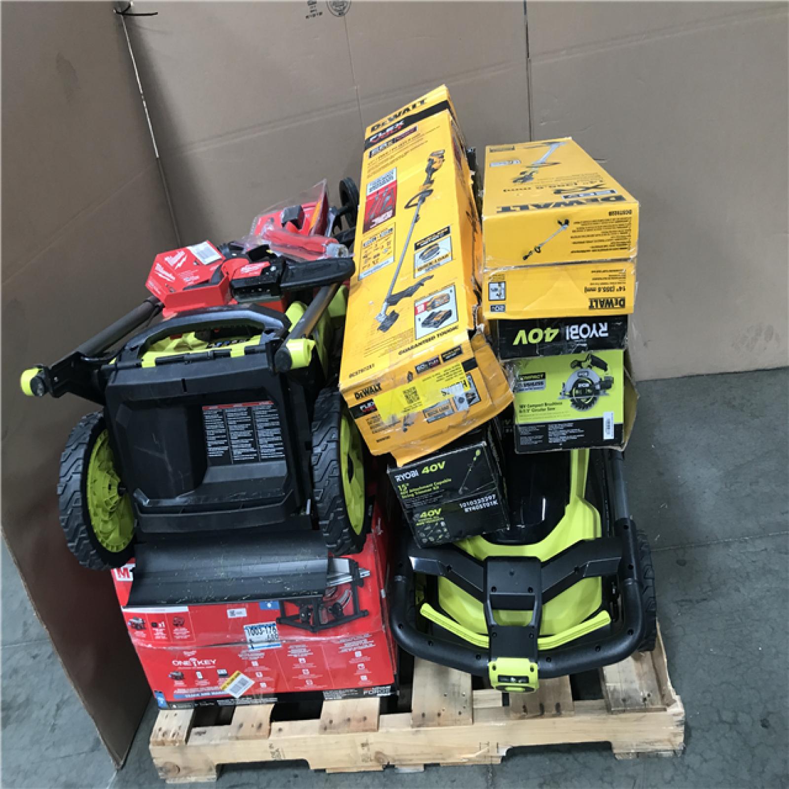 CALIFORNIA AS-IS TOOL PALLET