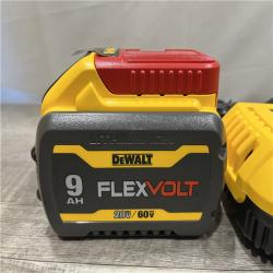 AS-IS DEWALT 20V/60V MAX FLEXVOLT Lithium-Ion 9.0Ah Battery and Charger Starter Kit