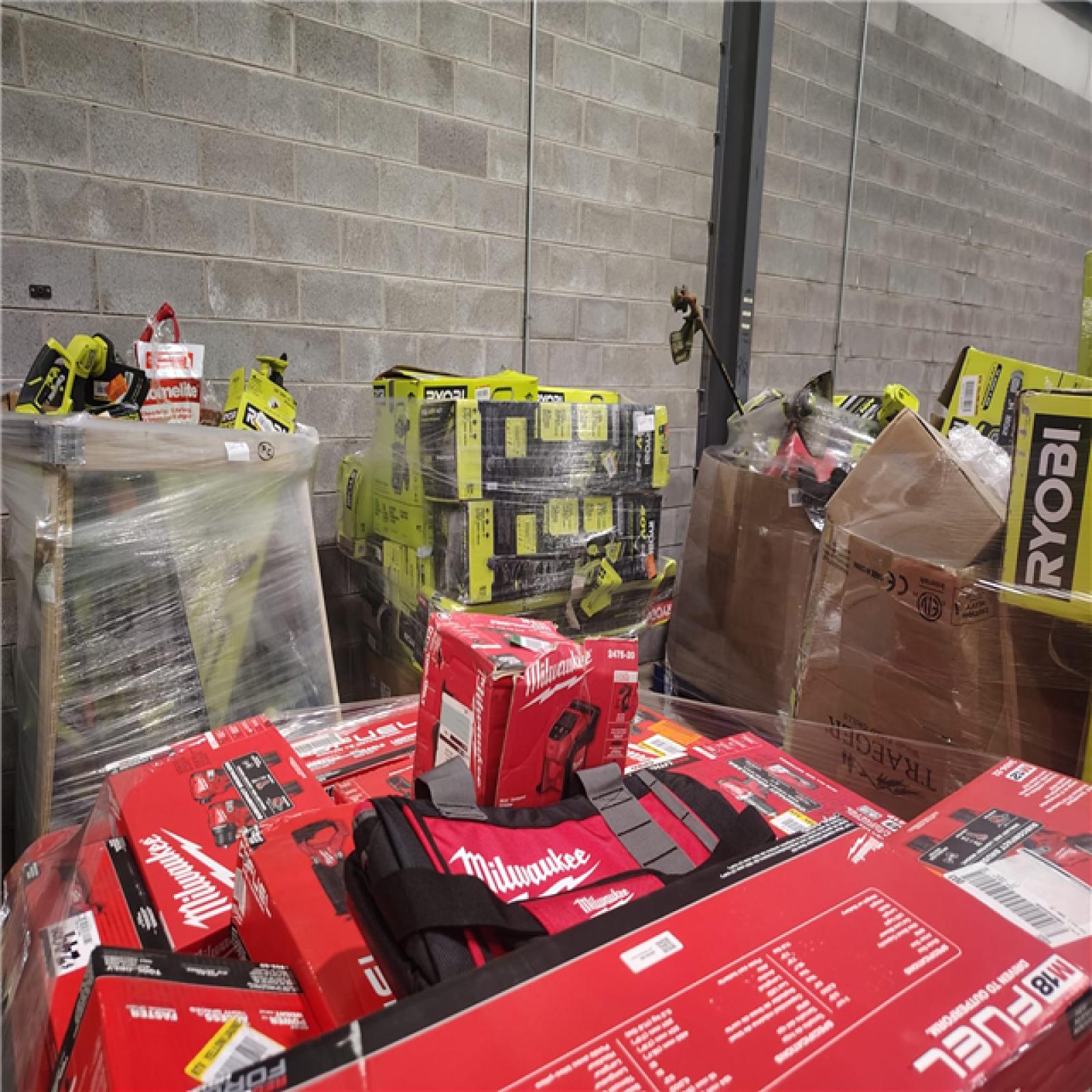 Pittston Location As-Is Power Tools Partial Truckload (10 Pallets) 3120-A