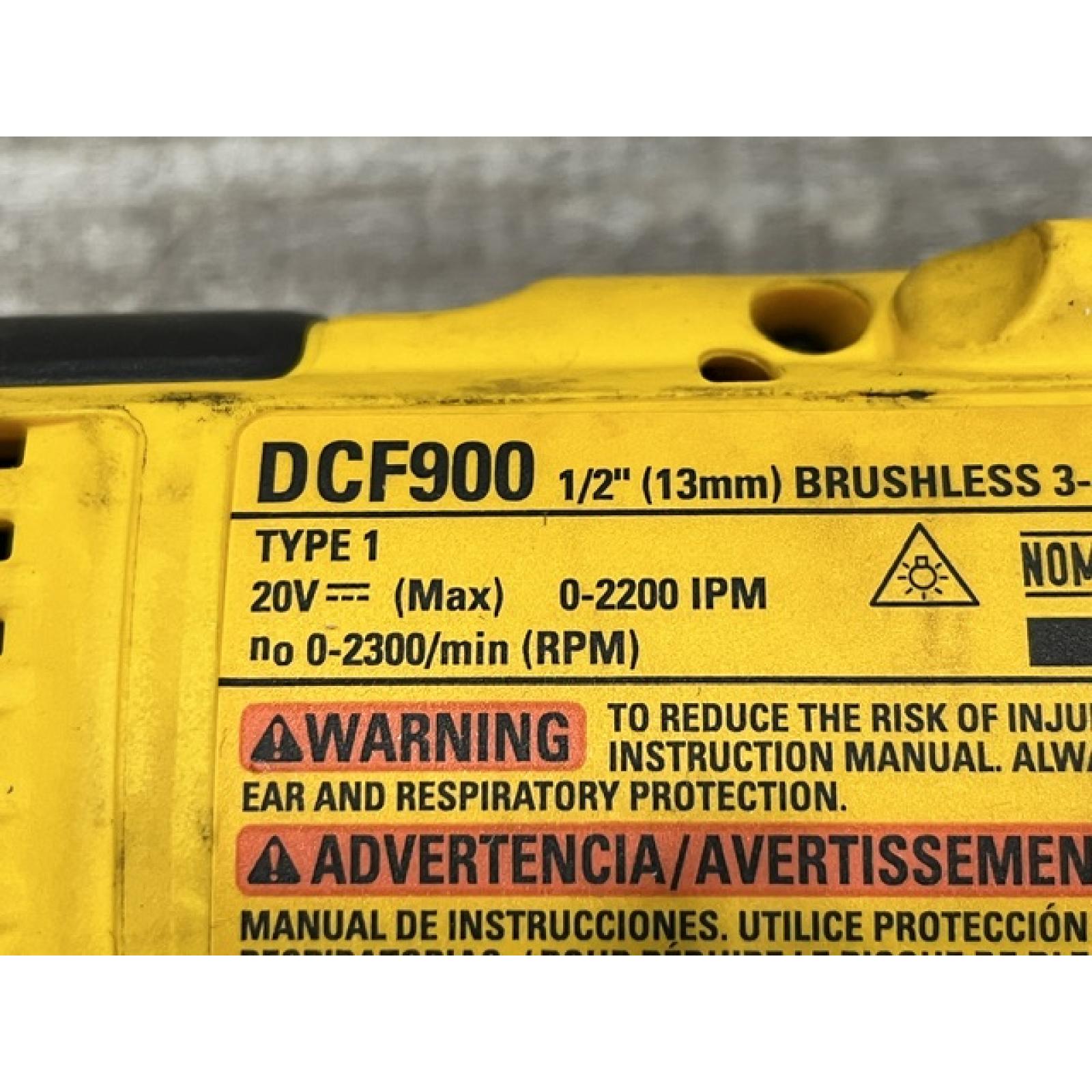 AS-IS DEWALT 20V MAX Cordless 1/2 in. Impact Wrench (Tool Only)