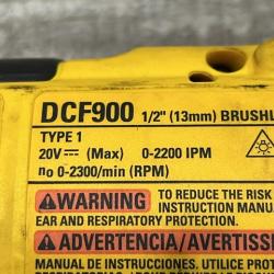 AS-IS DEWALT 20V MAX Cordless 1/2 in. Impact Wrench (Tool Only)