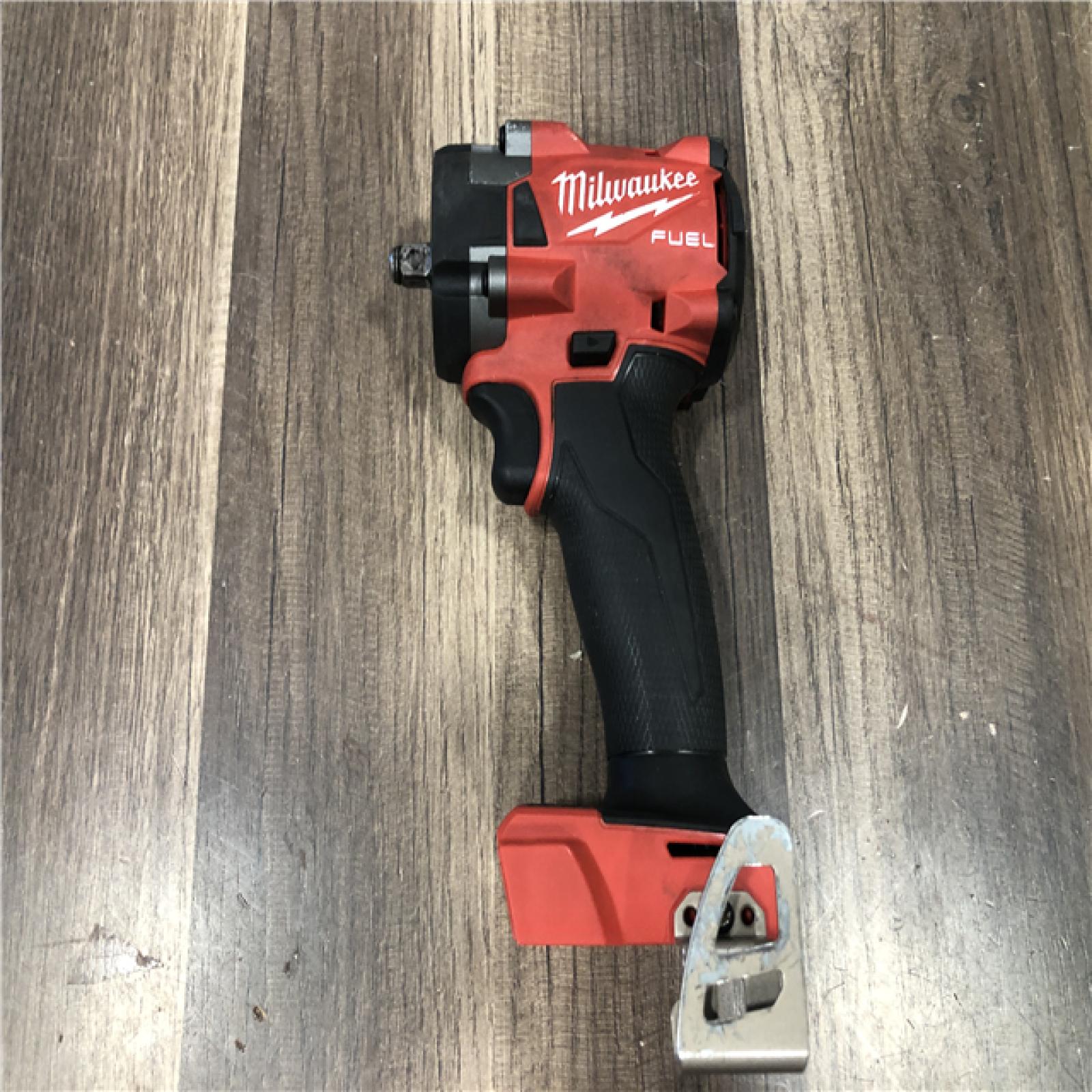AS-IS Milwaukee FUEL GEN-3 18V Lithium-Ion Brushless Cordless 3/8 in. Compact Impact Wrench with Friction Ring (Tool-Only)