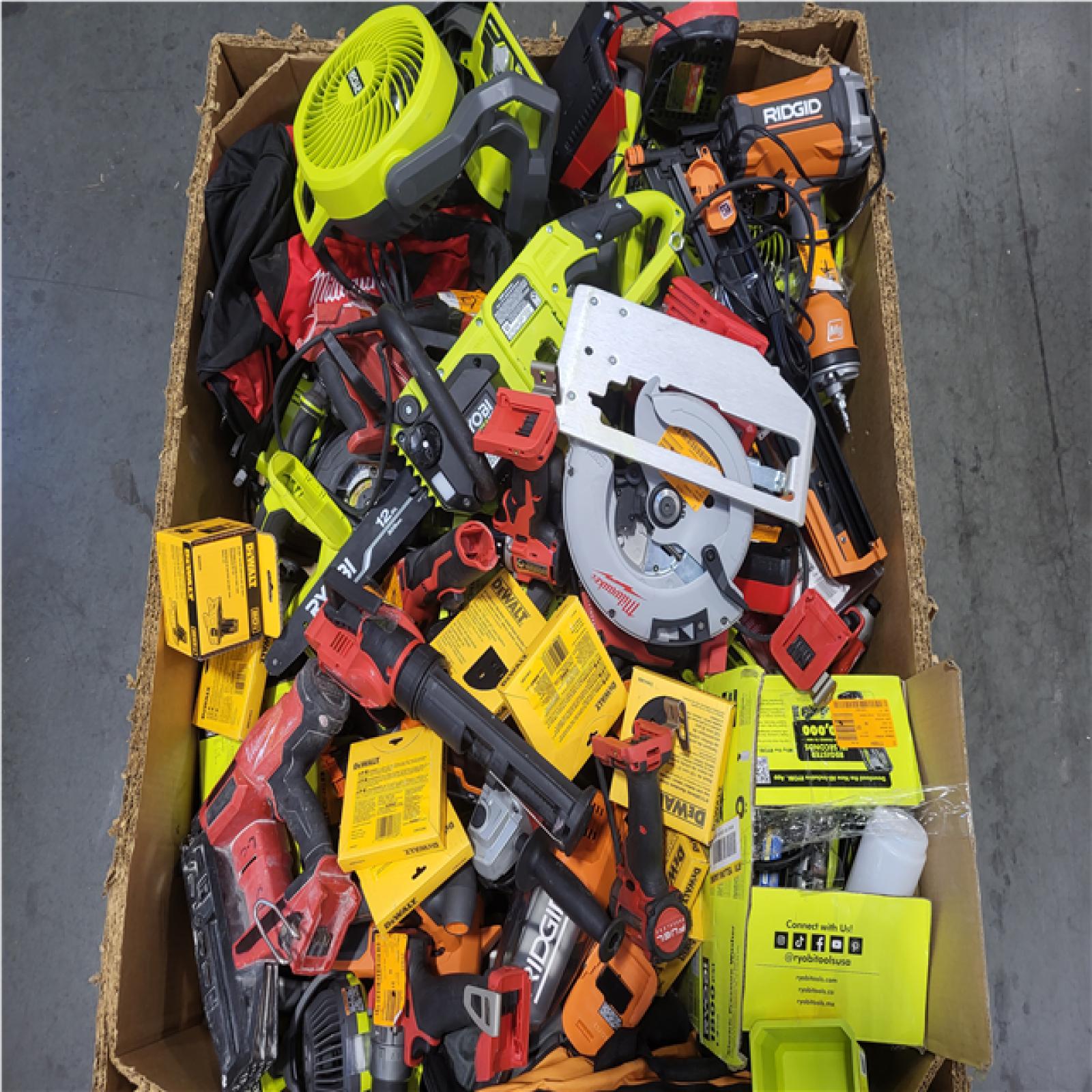 CALIFORNIA AS-IS TOOL PALLET