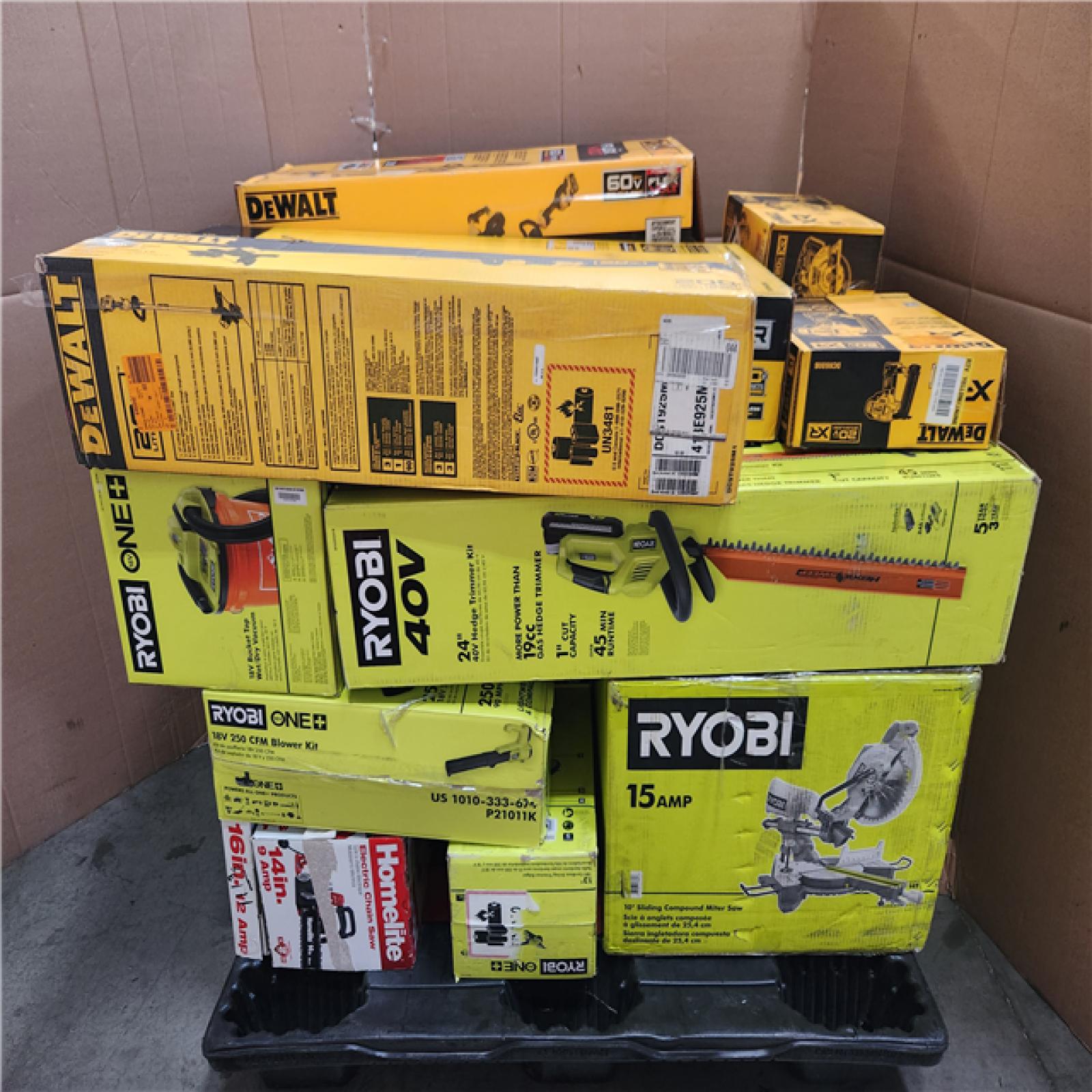 CALIFORNIA AS-IS TOOL PALLET