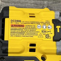 AS-IS DEWALT 20V MAX Lithium-Ion Cordless 3-Tool Combo Kit