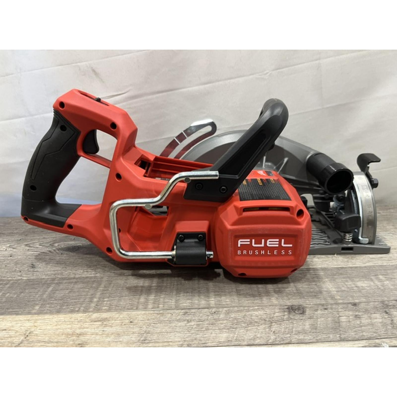 AS-IS Milwaukee FUEL 18V Lithium-Ion Cordless 7-1/4 in. Rear Handle Circular Saw (Tool-Only)