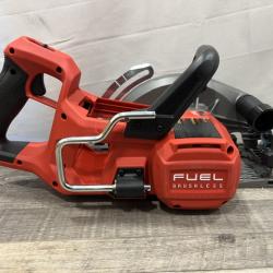 AS-IS Milwaukee FUEL 18V Lithium-Ion Cordless 7-1/4 in. Rear Handle Circular Saw (Tool-Only)