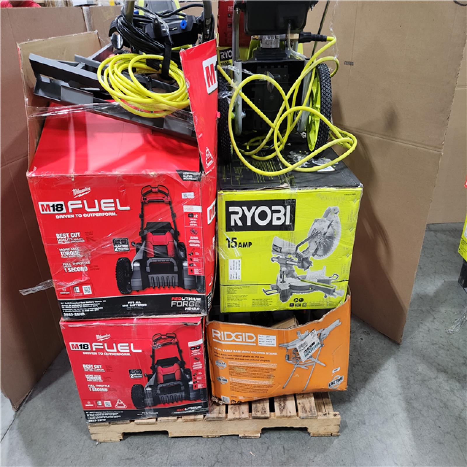 CALIFORNIA AS -IS  TOOL PALLET