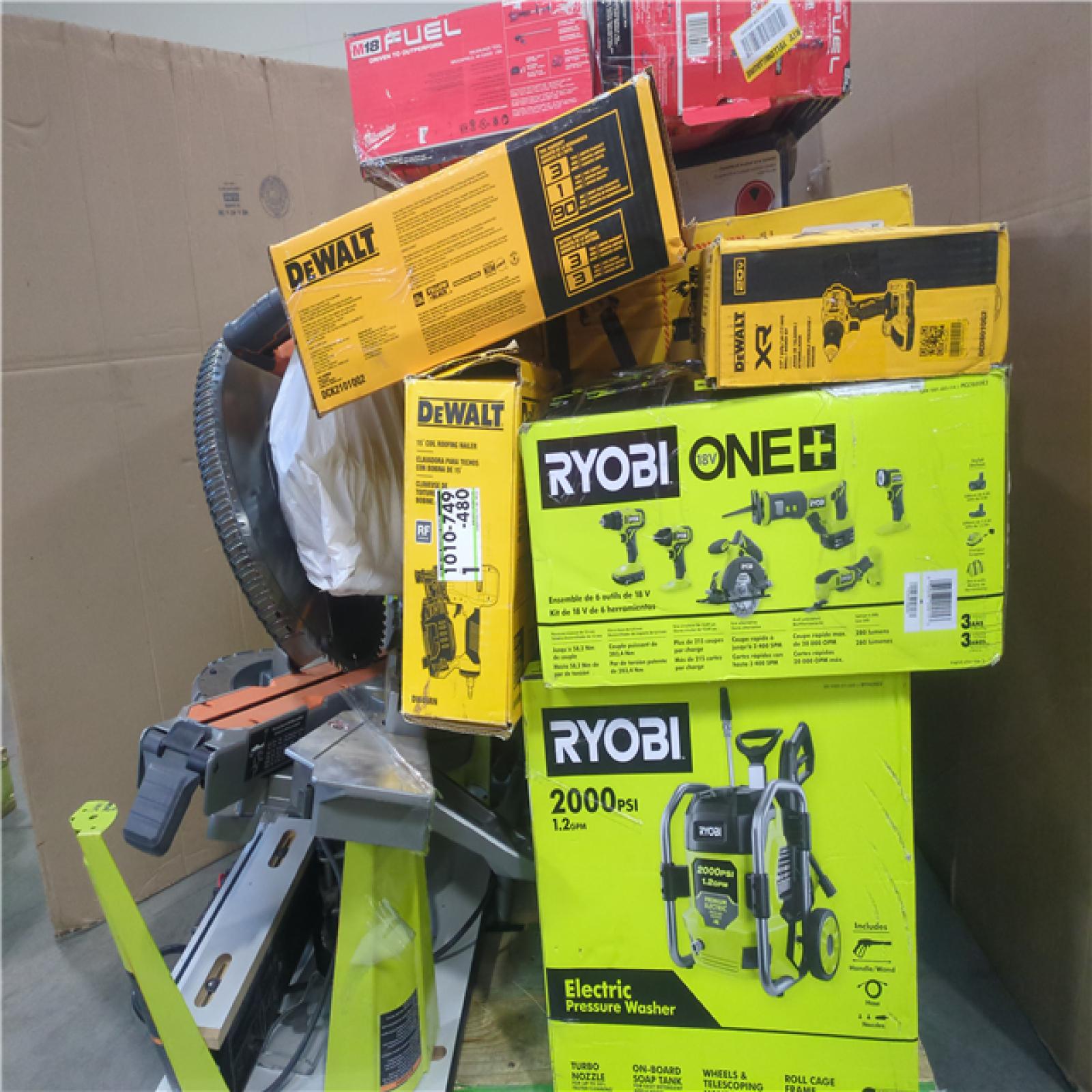 CALIFORNIA AS-IS TOOL PALLET