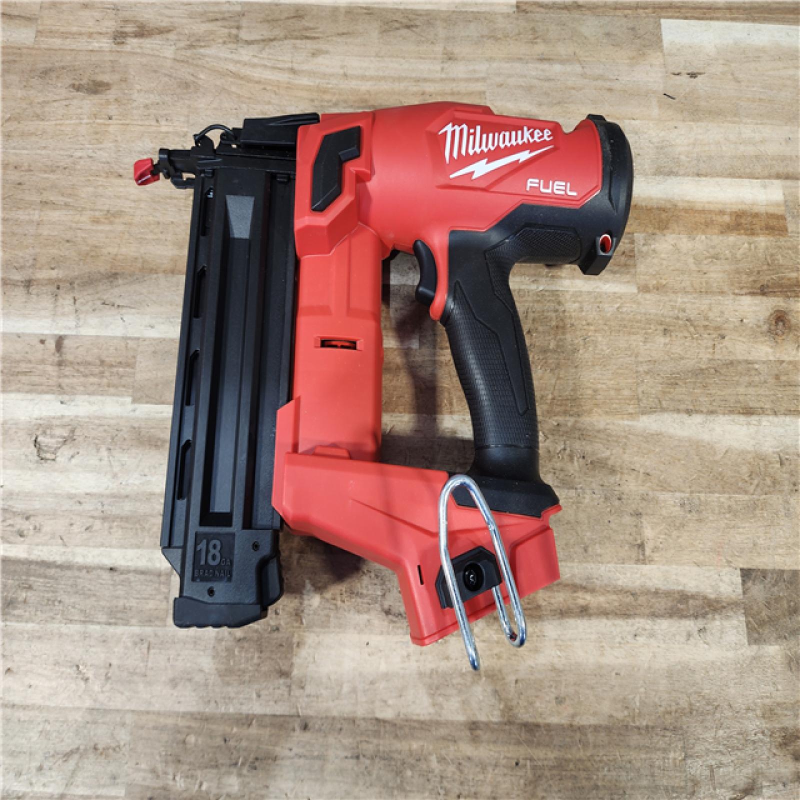 HOUSTON LOCATION - AS-IS (APPEARS LIKE NEW) Milwaukee FUEL 18-Volt Lithium-Ion Brushless Cordless Gen II 18-Gauge Brad Nailer (Tool-Only)