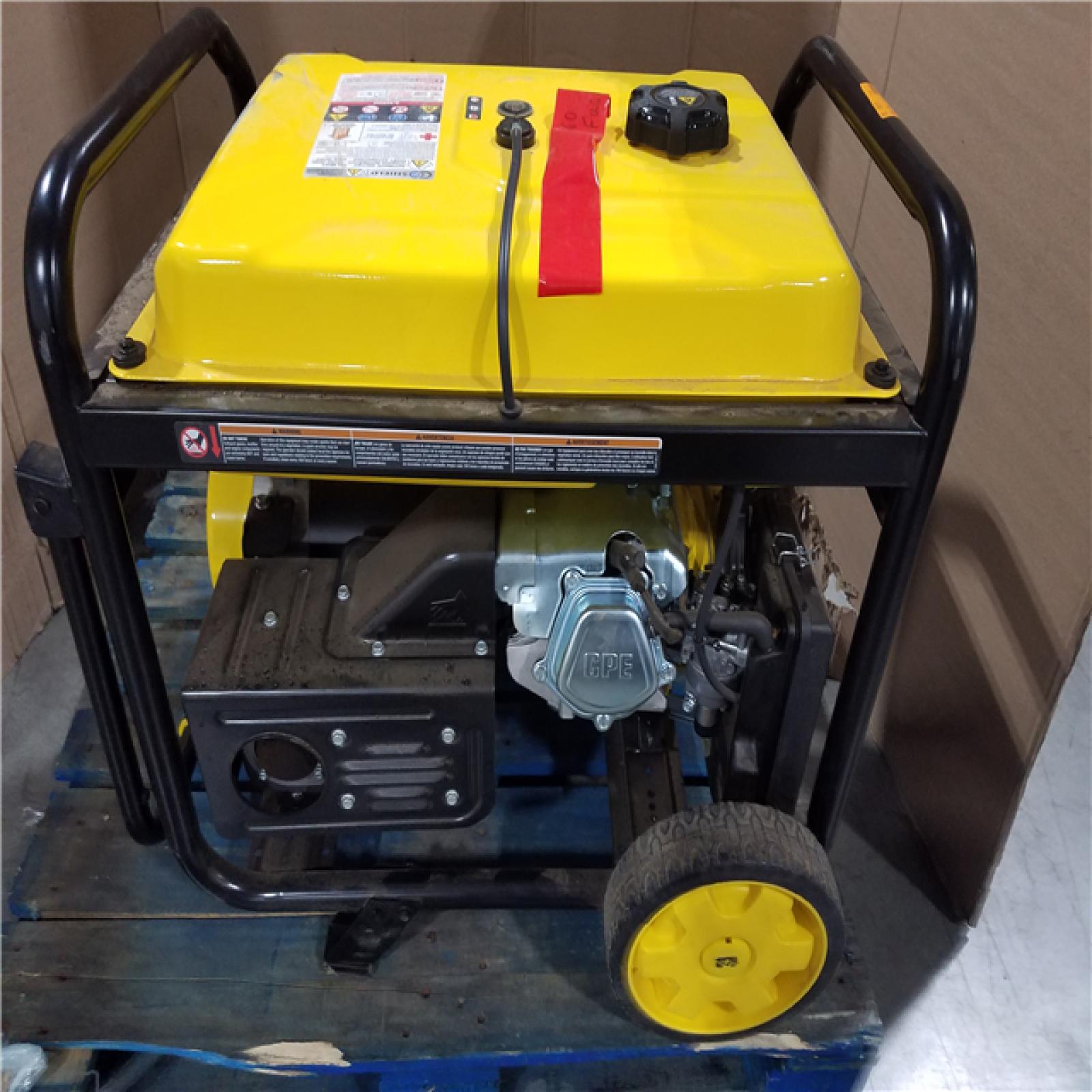CALIFORNIA AS-IS CHAMPION TRI FUEL GENERATOR