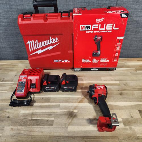 HOUSTON LOCATION - AS-IS (APPEARS LIKE NEW) Milwaukee M18 FUEL Brushless Cordless 3/8 in. Compact Impact Wrench with Friction Ring Kit