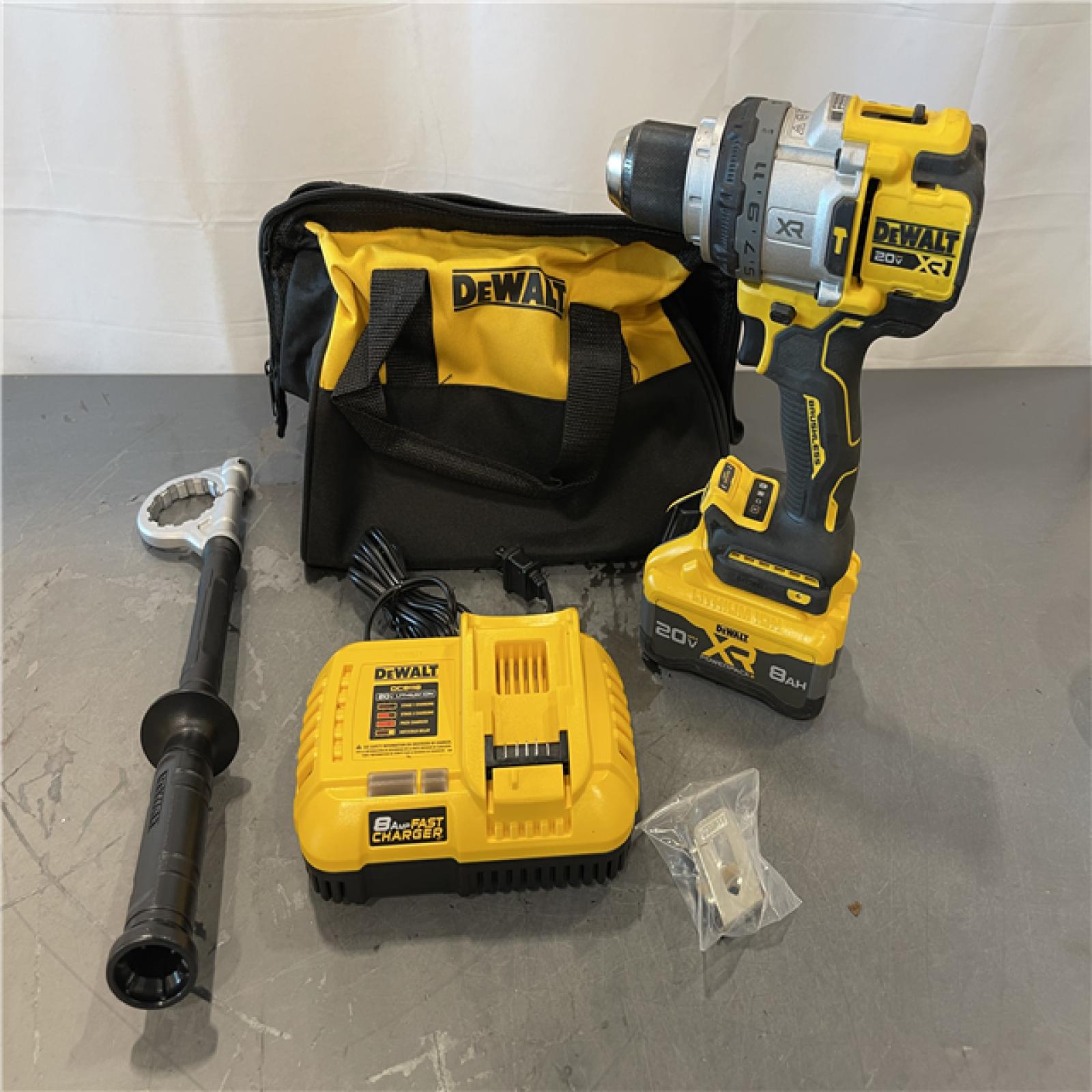 AS-IS - DEWALT 20V XR Lithium-Ion Cordless Hammer Drill Kit