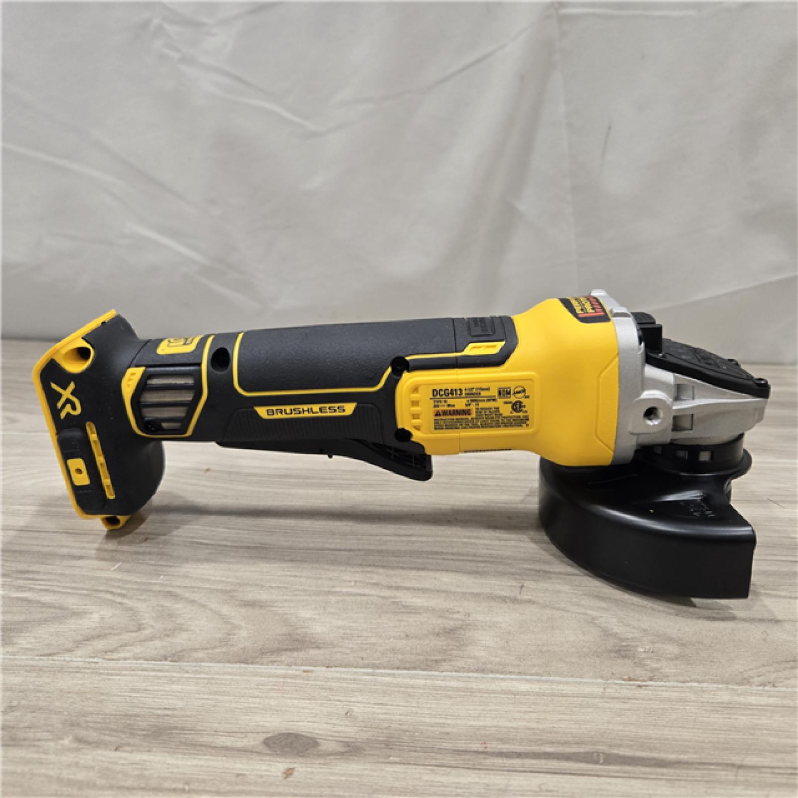AS-IS DeWalt 20-Volt MAX XR Cordless 4-1/2 in. Small Angle Grinder (Tool-Only)