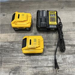 AS-IS DEWALT 20V MAX Lithium-Ion 6.0Ah and 4.0Ah Battery and Charger Starter Kit