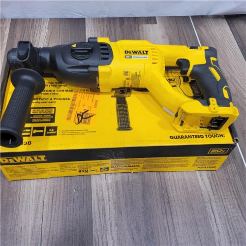 AS-IS DEWALT 20V MAX Cordless Brushless 1 in. SDS Plus D-Handle Concrete and Masonry Rotary Hammer (Tool Only)