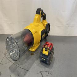AS-IS - DeWalt FLEXVOLT 60V MAX 125 MPH 600 CFM Brushless Cordless Battery Powered Blower Kit