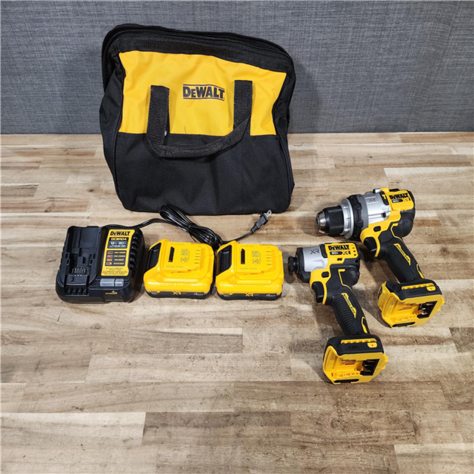 HOUSTON LOCATION - AS - IS DEWALT 20V XR Lithium-Ion Cordless Brushless 1/2 in. Drill/Driver Kit