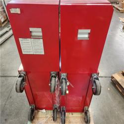 Phoenix AS-IS Husky Tool Storage 27 in. W x 18 in. D Standard Duty Red Rolling Tool Chest Combo (2-Chests)