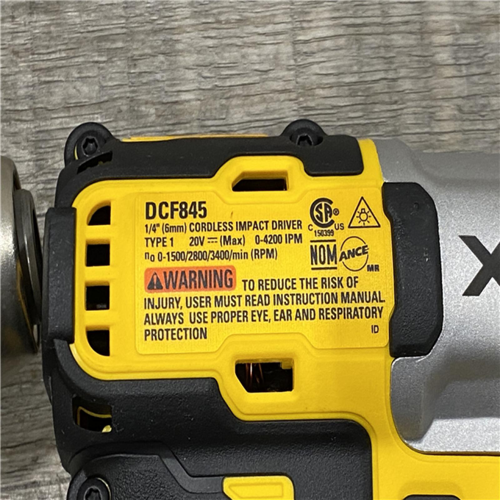 AS-IS DEWALT 20V MAX Lithium-Ion Cordless 2-Tool Combo Kit