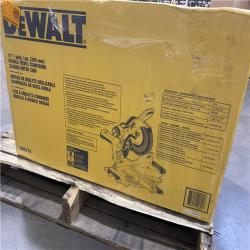 NEW- DeWalt 15 Amps 12 in. Corded Dual-Bevel Sliding Compound Miter Saw